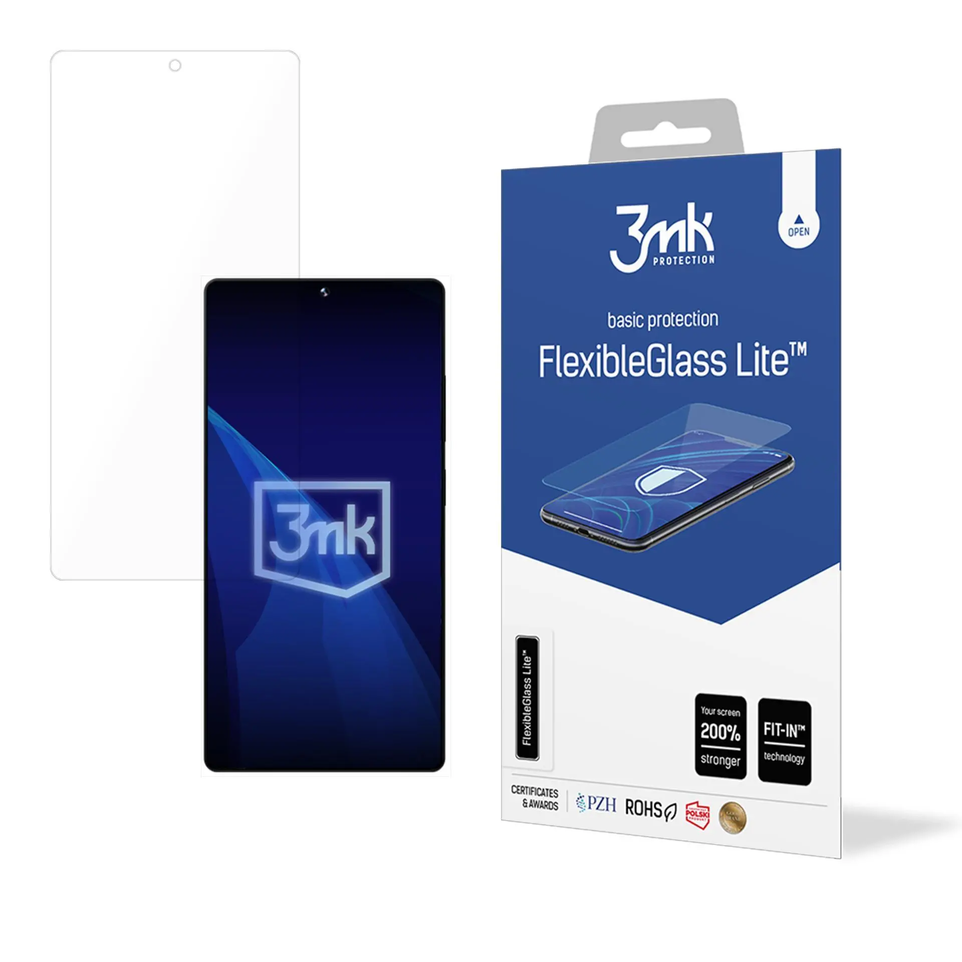 Szkło hybrydowe 3mk FlexibleGlass Lite do Samsung Galaxy S25 Ultra