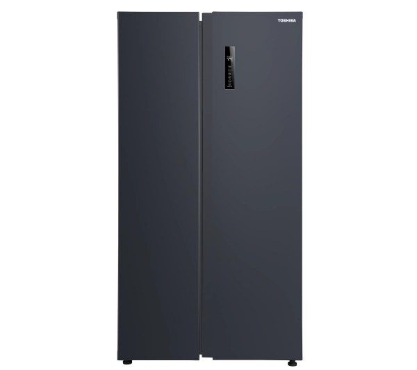Lodówki - Toshiba SBS GR-RS696WI-PMJ(06) Pełny No Frost 176,5cm Komora świeżości Zdalne sterowanie Inox