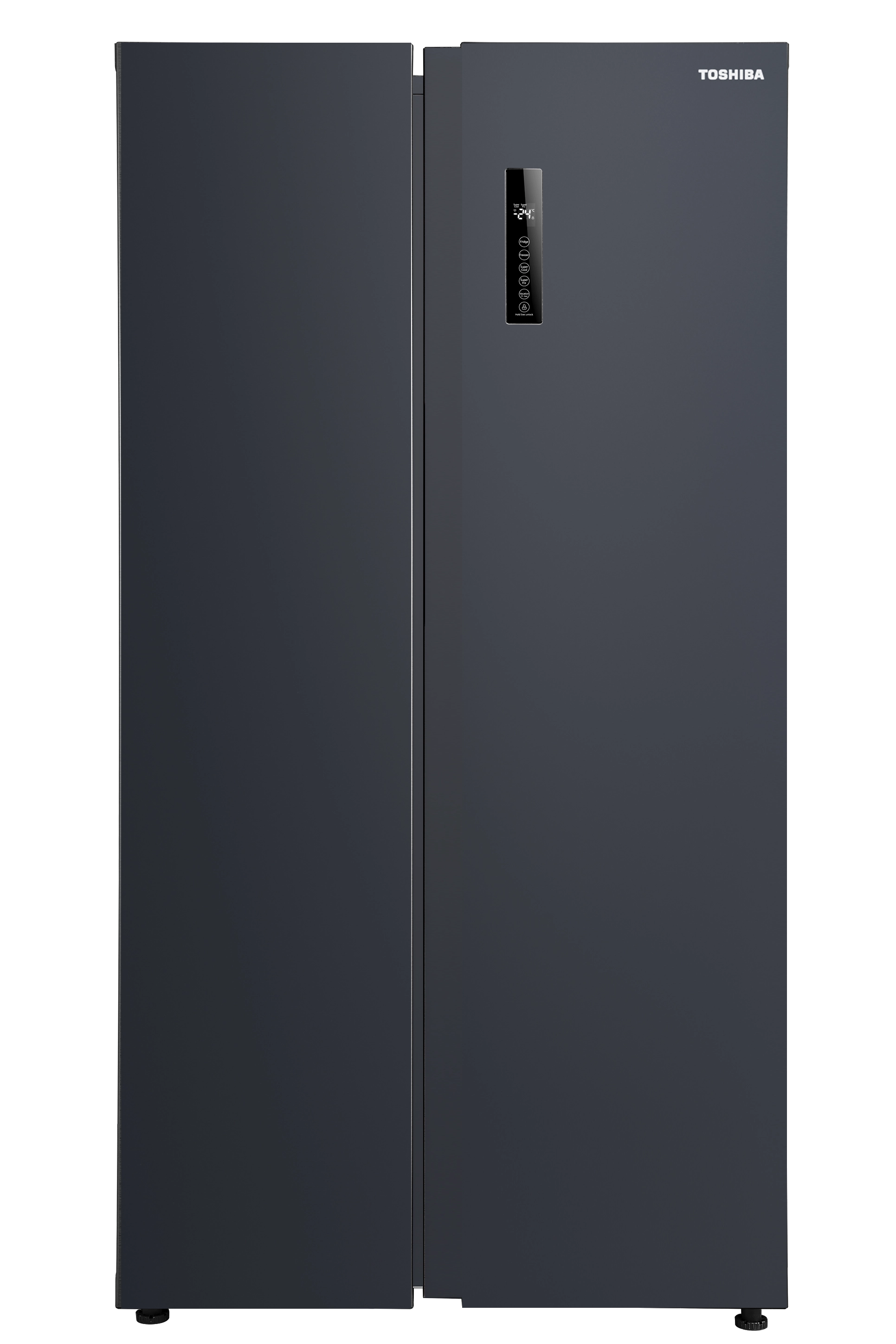 Lodówka Toshiba SBS GR-RS696WI-PMJ(60) Funkcje AI Pełny No Frost 176,5cm Komora świeżości Zdalne sterowanie Inox