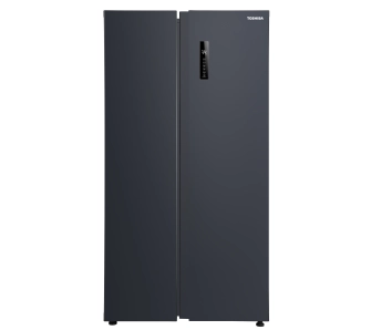 Lodówka Toshiba SBS GR-RS696WI-PMJ(60) Funkcje AI Pełny No Frost 176,5cm Komora świeżości Zdalne sterowanie Inox