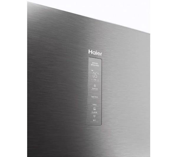 Haier Seria 5 HTW5618CNMG Funkcje AI Pełny No Frost 185cm Komora świeżości Zdalne sterowanie Inox - Kup na Raty - RRSO 0%
