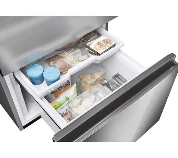 Haier Seria 5 HTW5618CNMG Funkcje AI Pełny No Frost 185cm Komora świeżości Zdalne sterowanie Inox - Kup na Raty - RRSO 0%