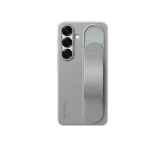 Etui Samsung Standing Grip Cover do Galaxy S25 Szary