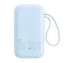 Powerbank Baseus P10055009313-00 QPow 2 z kablem USB-C 20000mAh 30W Niebieski