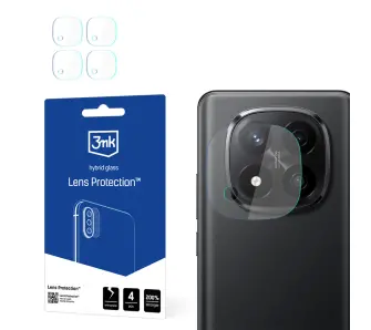 Szkło hybrydowe 3mk Lens Protection do Xiaomi Redmi Note 14 Pro+