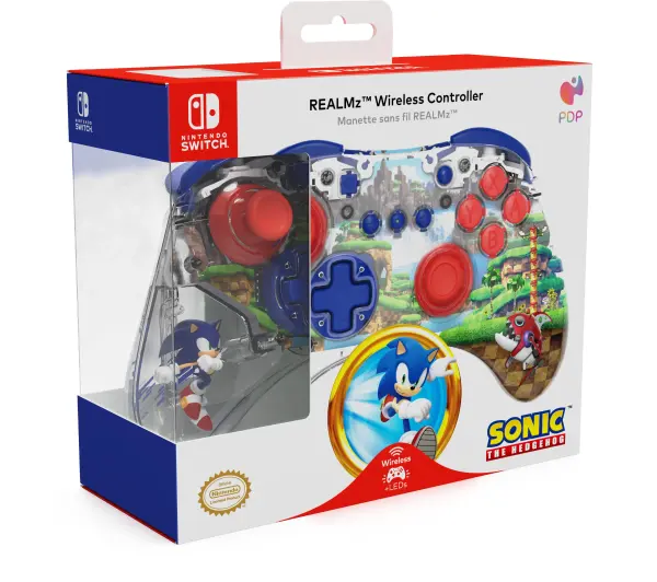 PDP REALMz Sonic The Hedgenog do Nintendo Switch Bezprzewodowy