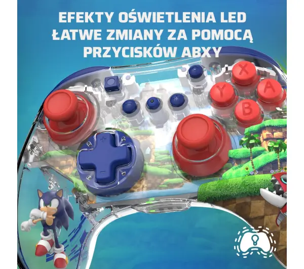 PDP REALMz Sonic The Hedgenog do Nintendo Switch Bezprzewodowy