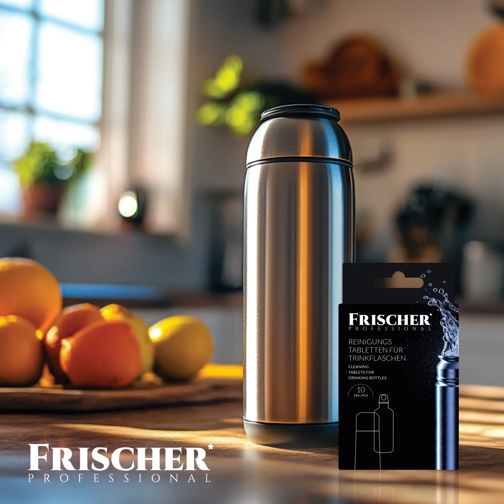 Tabletki Frischer do czyszczenia butelek 10szt.