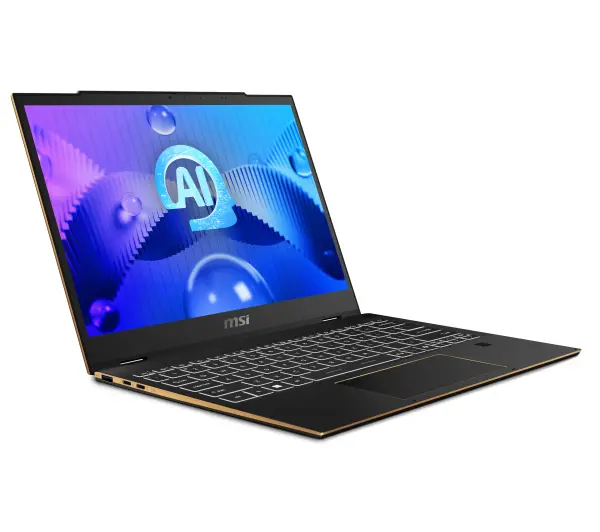 MSI Summit E13 AI Evo A1MTG-065PL 13,3" Ultra 7 155H 32GB RAM 1TB Dysk SSD Win11 Czarny Funkcje AI - Kup na Raty - RRSO 0%