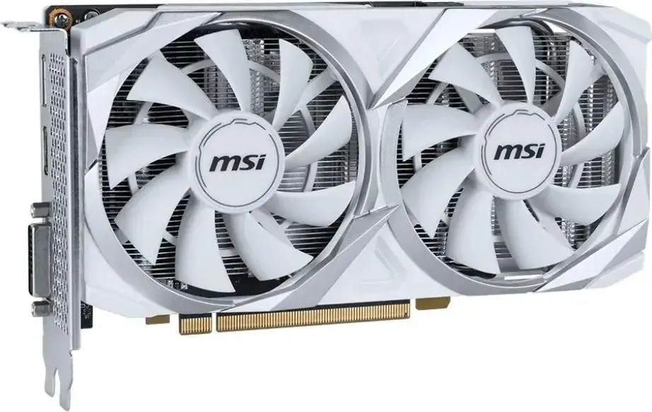 фото Відеокарта MSI GeForce RTX 3050 Ventus 2X XS White 8G OC