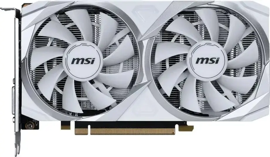 фото Відеокарта MSI GeForce RTX 3050 Ventus 2X XS White 8G OC