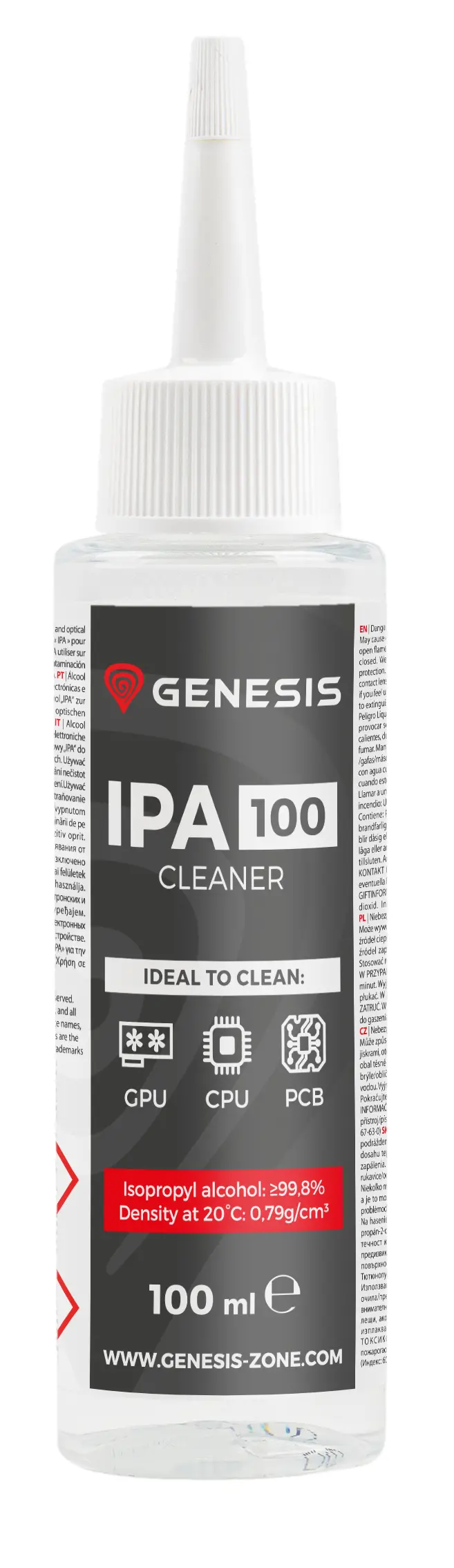 Alkohol izopropylowy Genesis IPA 100 Cleaner 100ml