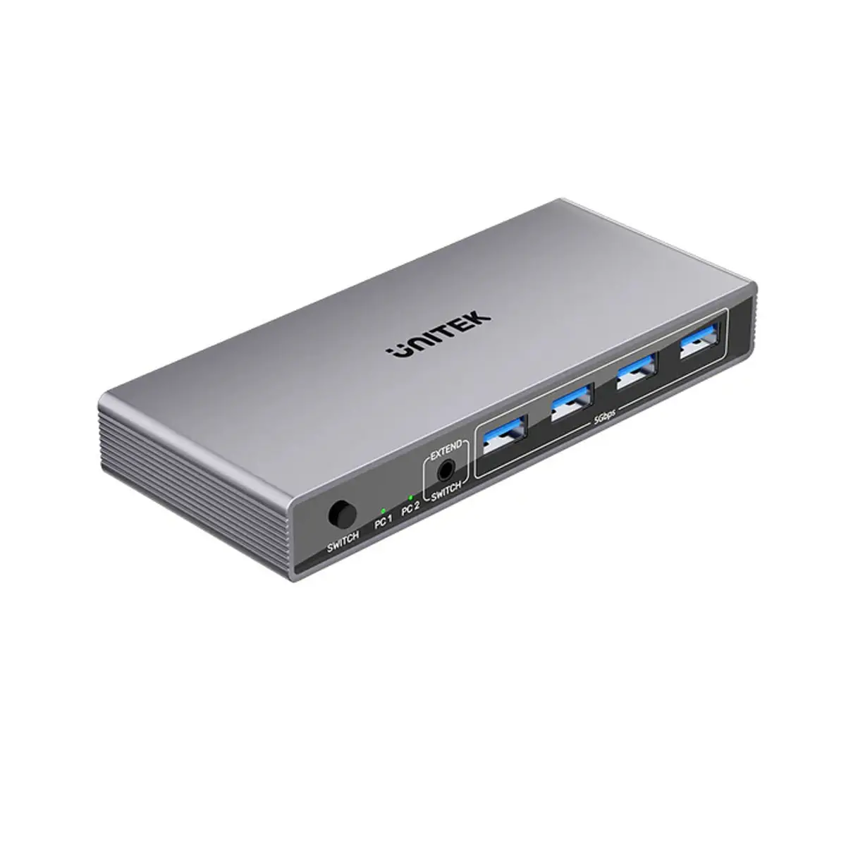 Przełacznik KVM Unitek V1310AGY01-EU 8K@60Hz USB 3.0 5Gbps DP