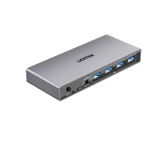 Przełacznik KVM Unitek V1310AGY01-EU 8K@60Hz USB 3.0 5Gbps DP