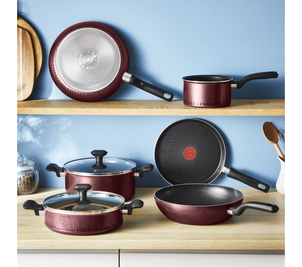 Tefal Simply Cook H0580702 Indukcja Titanium 30cm
