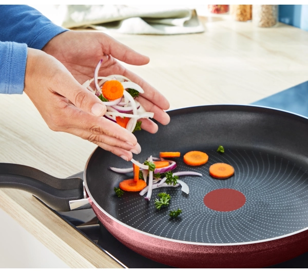 Tefal Simply Cook H0580702 Indukcja Titanium 30cm