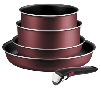 Zestaw garnków Tefal Ingenio Simply Cook L7249602 Indukcja Aluminium 5 elementów