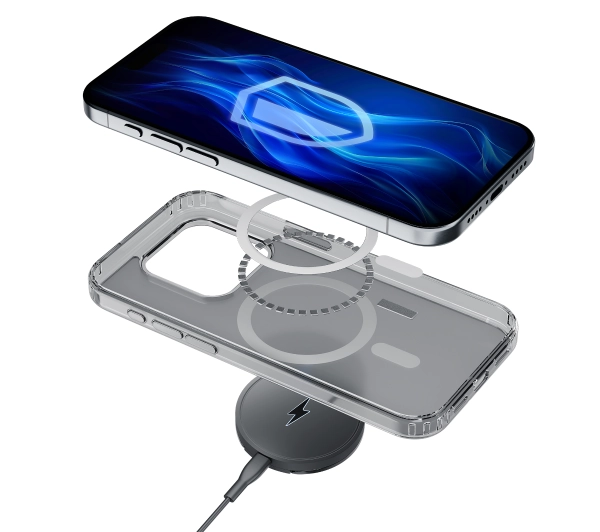 3mk Frosty MagCase do iPhone 15 Plus Biały