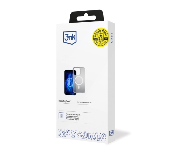 3mk Frosty MagCase do iPhone 15 Pro Max Biały