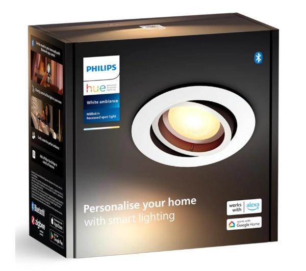 Philips Hue White Ambiance Milliskin 1szt. Biały