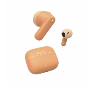 Hama TWS Freedom Light II Douszne Bluetooth 5.3 Pomarańczowy