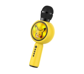OTL Technologies Pokémon Pikachu PopSing LED Light Up Wireless Karaoke 5W Żółty - ⚡ EURO HIT CENOWY! ⚡