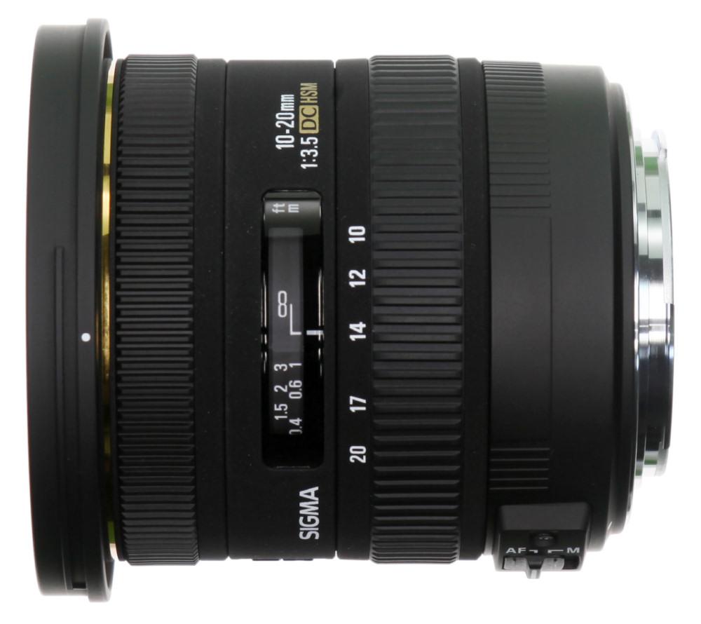 Obiektyw Sigma 10-20 mm f/3,5 EX DC HSM Canon