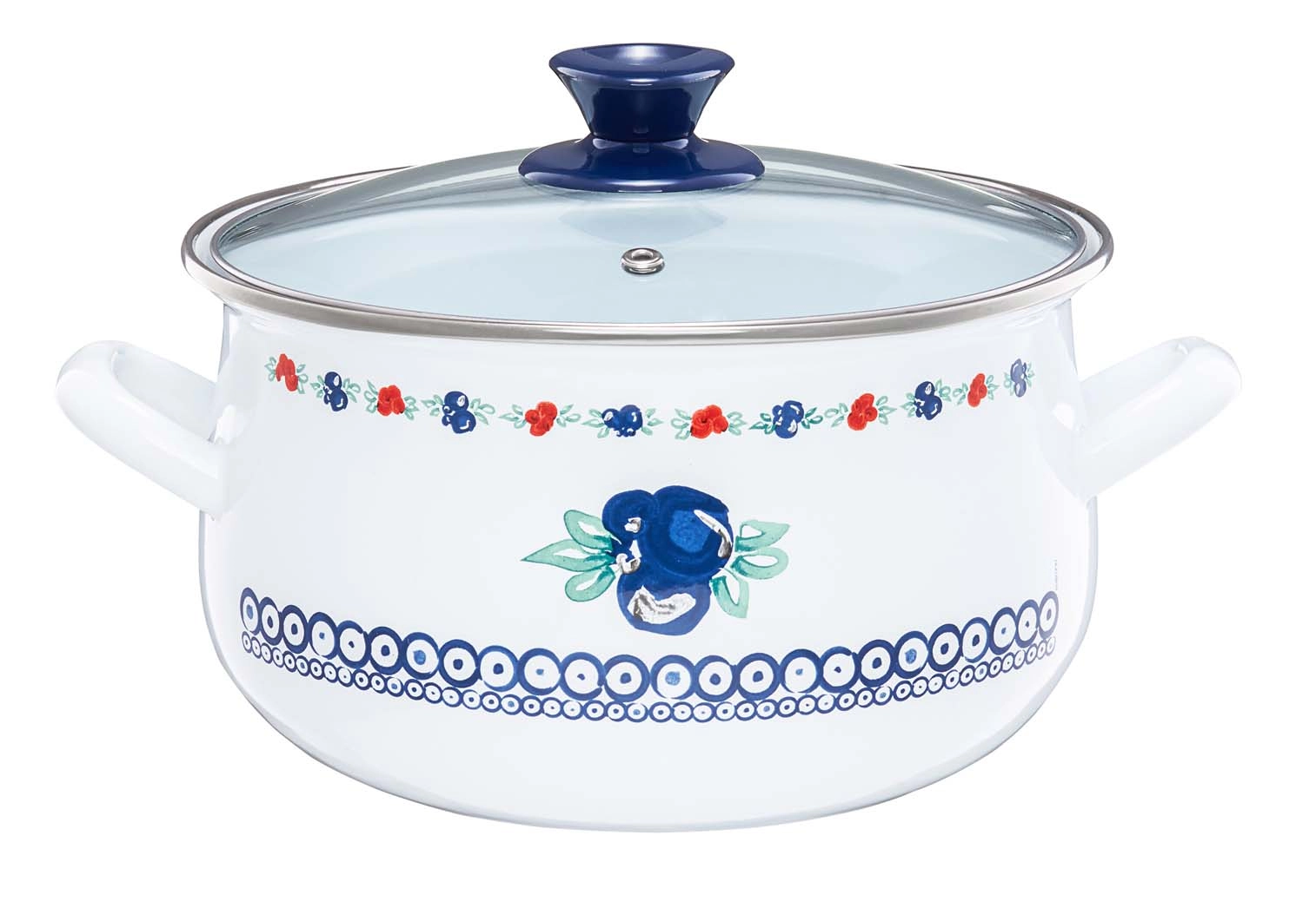 Garnek Emalia Olkusz Kalina Indukcja stal węglowa 5l