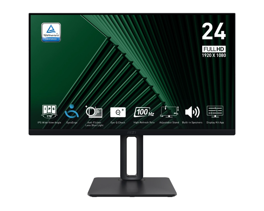 Monitor MSI PRO MP245PG 24" Full HD IPS 100Hz 1ms MPRT