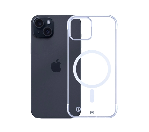3mk Just20g Case do iPhone 15 Przezroczysty