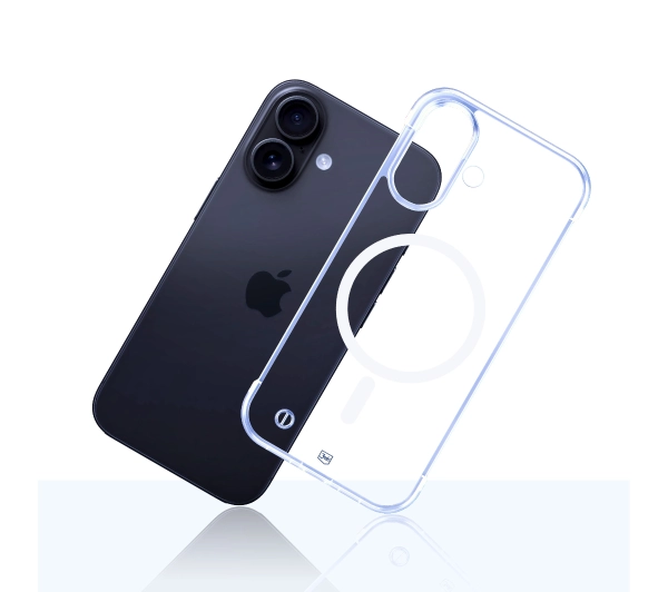 3mk Just20g MagCase do iPhone 16 Plus Przezroczysty