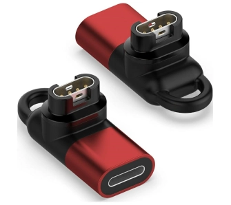 Adapter Beline do ładowania zegarków Garmin Czerwony