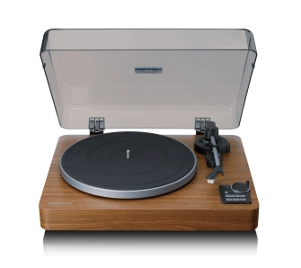 Gramofon Lenco LBTA-165WD Automatyczny Napęd paskowy, Przedwzmacniacz Bluetooth Drewno