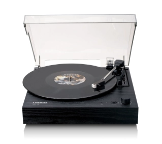 Lenco LS-15BK Manualny Napęd paskowy, Przedwzmacniacz Bluetooth Czarny - Kup na Raty - RRSO 0%