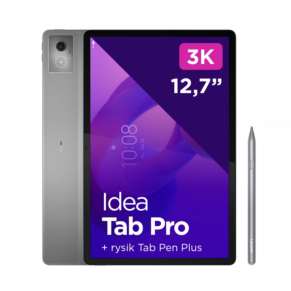 Tablet Lenovo Idea Tab Pro 12,7" 12/256GB Wi-Fi Szary + Rysik