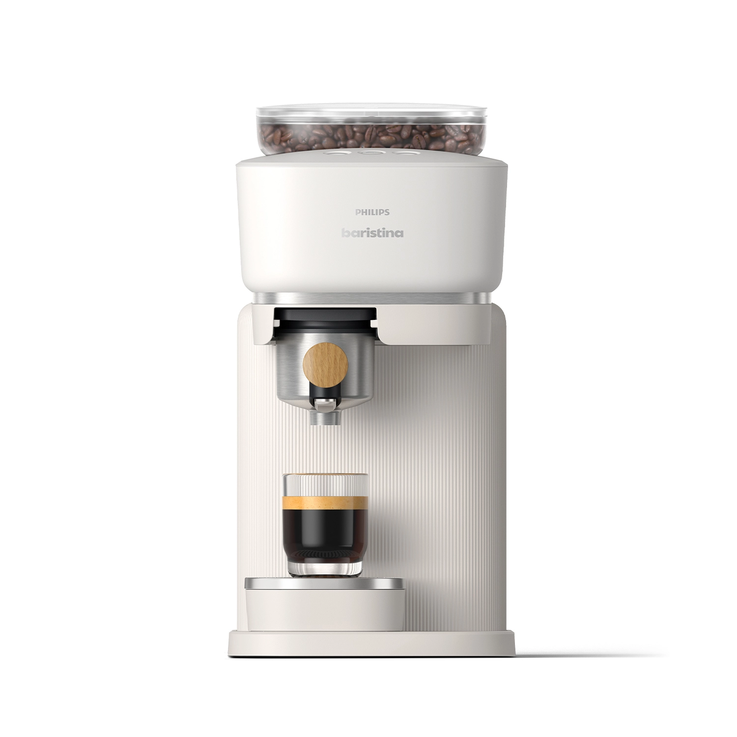 фото Ріжкова кавоварка еспресо Philips Baristina BAR302/20