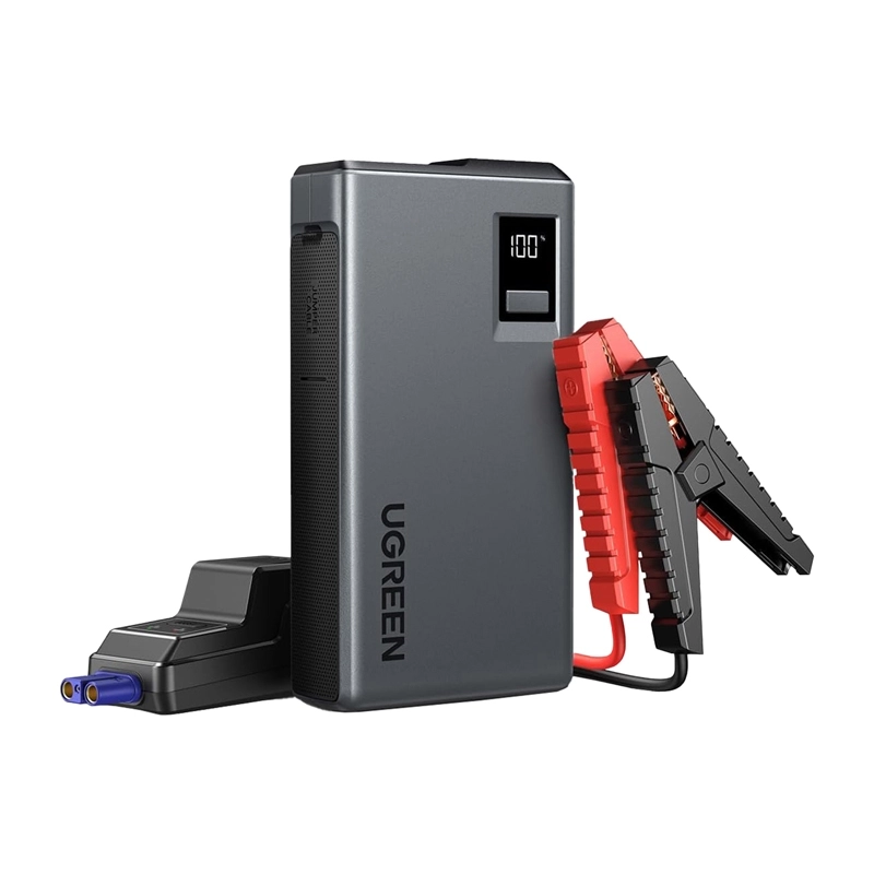 Powerbank UGREEN Jump starter ES702 12000mAh, 1000A, LED, USB-C + USB