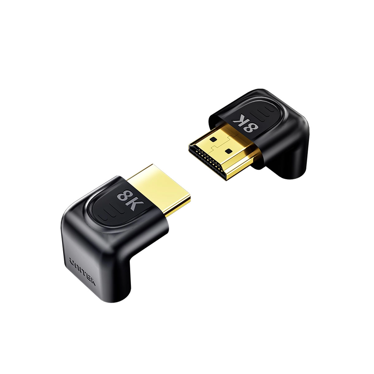 Adapter kątowy Unitek A1046ABK03 Kątowy 8K HDMI 90 i 270 stopni