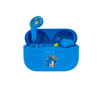 Słuchawki bezprzewodowe OTL Technologies Sonic The Hedgehog TWS Earphones Dla Dzieci Dokanałowe Bluetooth 5.3 Niebieski