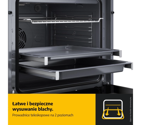 Whirlpool WOI11P8FHT2SBAF Funkcje AI Pizza 310C Termoobieg Termosonda AirFry Zdalne sterowanie Czarny - Kup na Raty - RRSO 0%