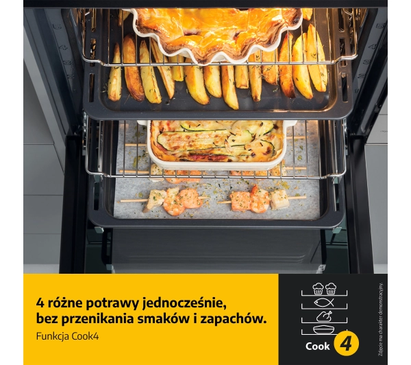 Whirlpool WOI11P8FHT2SBAF Funkcje AI Pizza 310C Termoobieg Termosonda AirFry Zdalne sterowanie Czarny - Kup na Raty - RRSO 0%