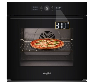 Whirlpool WOI5S8PPM1SBA Funkcje AI Pizza 310C Termoobieg Termosonda AirFry Czarny - Kup na Raty - RRSO 0%