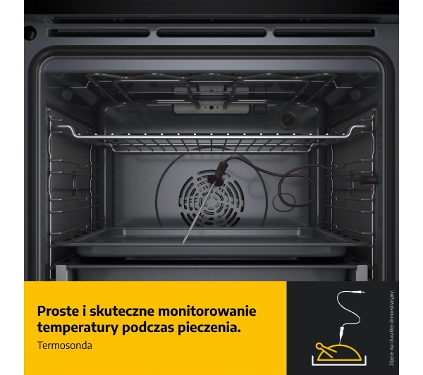 Whirlpool WOI5S8PPM1SBA Funkcje AI Pizza 310C Termoobieg Termosonda AirFry Czarny - Kup na Raty - RRSO 0%