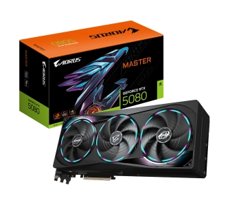 Karta graficzna Gigabyte GeForce RTX 5080 MASTER 16GB GDDR7 256bit DLSS 4