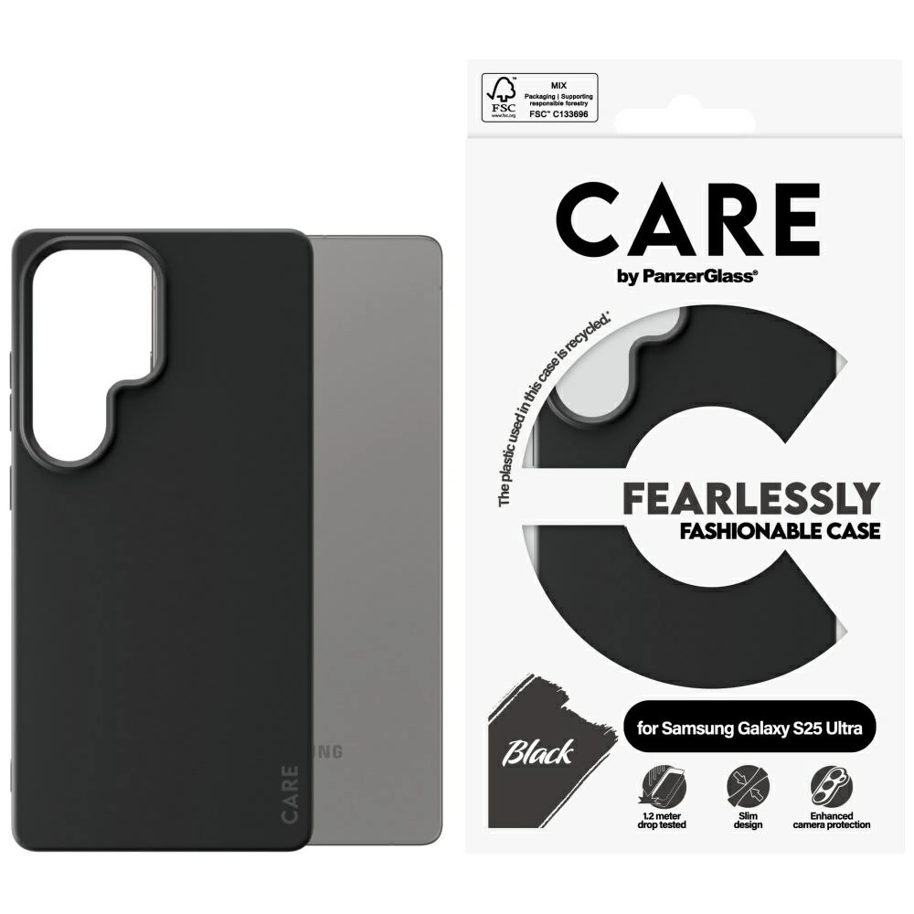 Etui PanzerGlass CARE by Fashion do Samsung Galaxy S25 Ultra Czarny