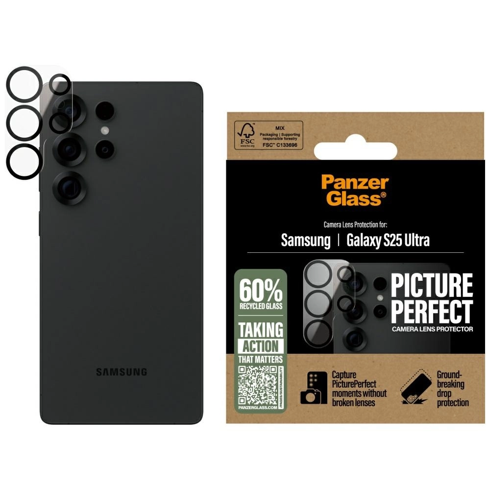 Szkło hartowane PanzerGlass PicturePerfect Lens Protector do Galaxy S25 Ultra