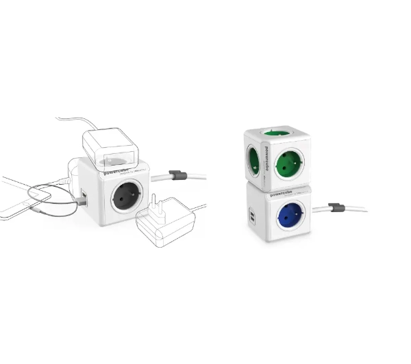 Cubenest PowerCube Extended PC420 USB PD 20W 1,5m Niebieski