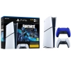 Konsola Sony PlayStation 5 Digital Slim D Chassis (PS5) 1TB Zestaw startowy Fortnite Cobalt + Dodatkowy Pad Wieczorny kobalt