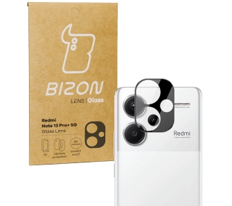 Szkło ochronne Bizon na aparat Lens do Xiaomi Redmi Note 13 Pro Plus 5G 2 sztuki
