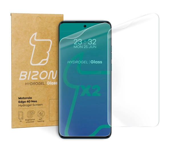 Bizon na ekran Hydrogel Front do Motorola Edge 40 Neo 2 sztuki